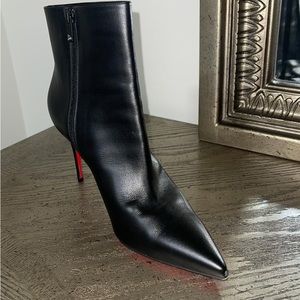 red bottoms boots worn once size 41